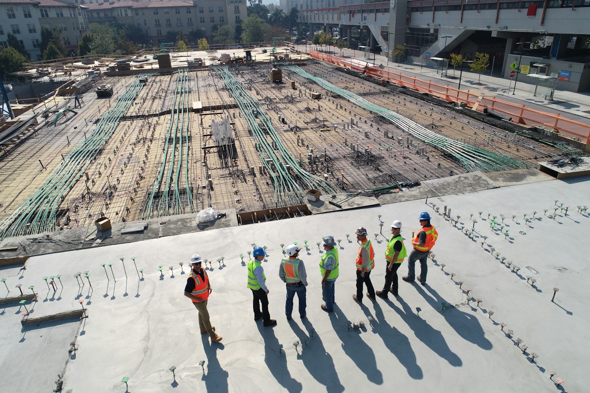 Construction site Congo